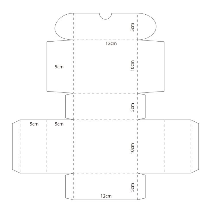 Схема коробки из картона с крышкой своими руками с размерами