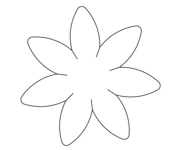 Трафарет "цветы"