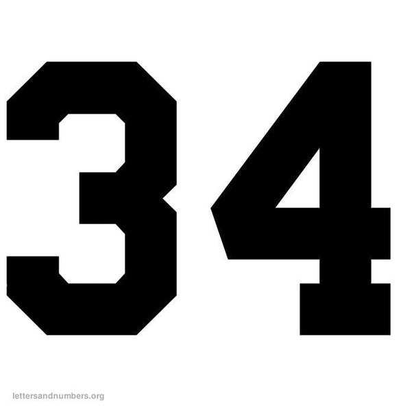 Красивые цифры трафарет