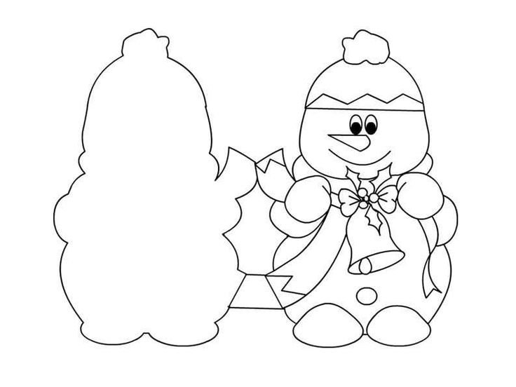 Шаблоны для поделок на новый год