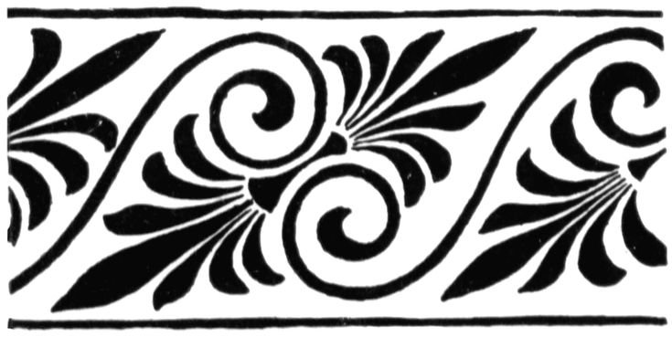 Греческий орнамент Пальметта