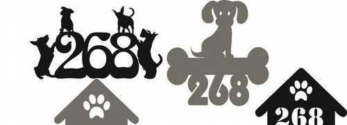 Трафарет номер