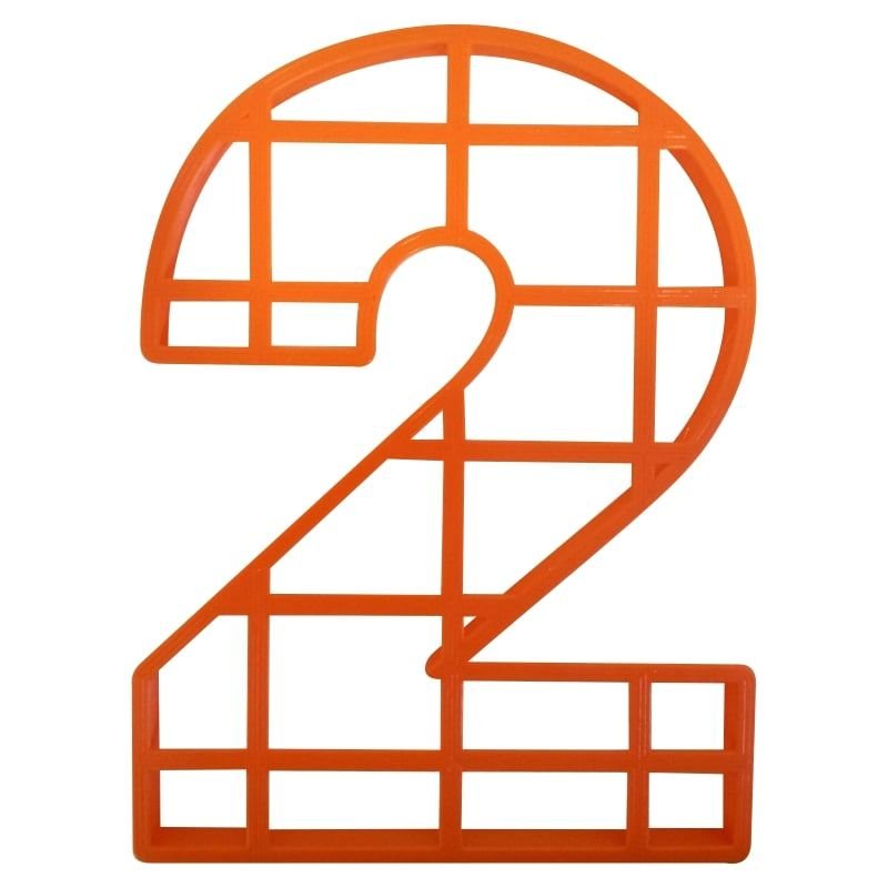 Вырубка для торта цифры