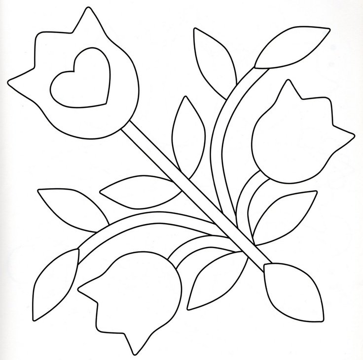 Аппликация шаблон