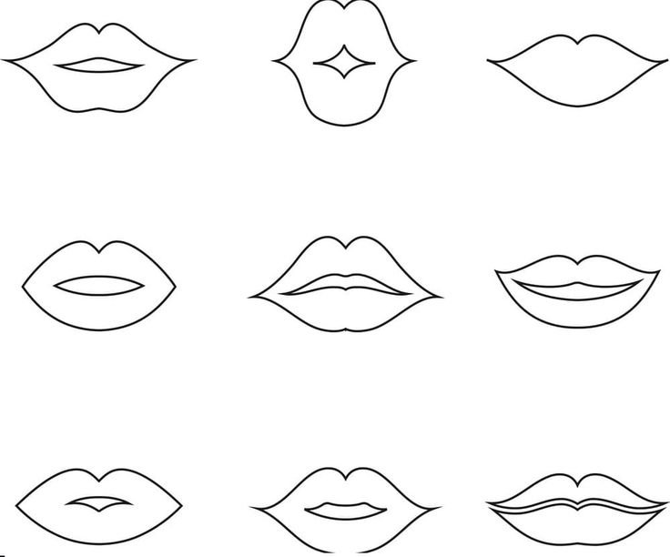 Губы для поделок