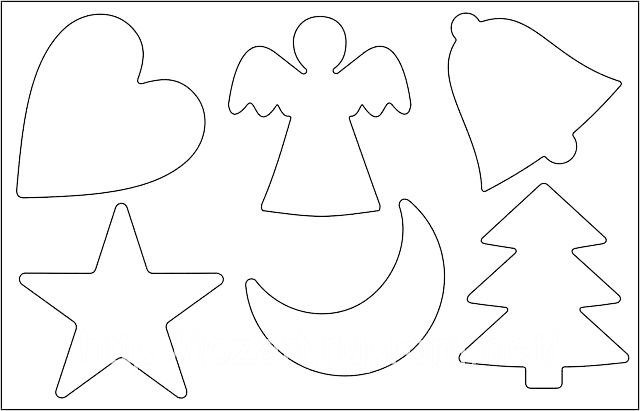 Трафареты для имбирного печенья