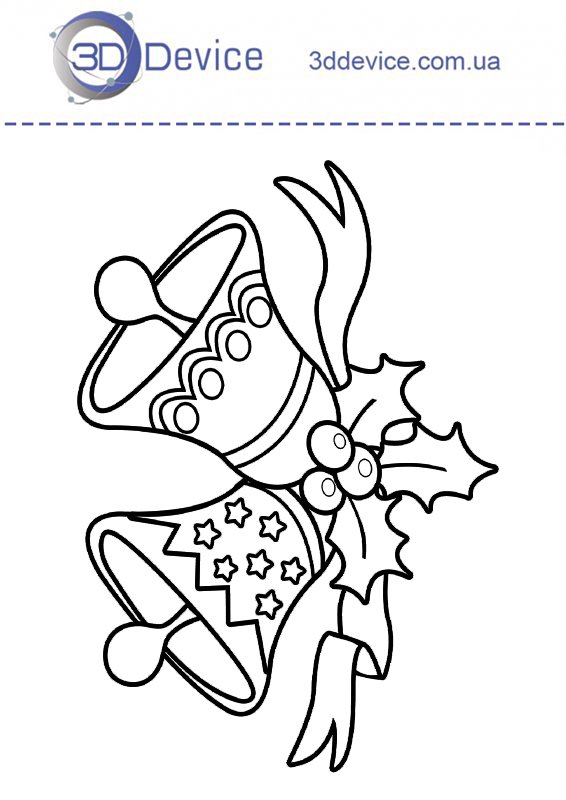 Новогодние трафареты для 3д ручки