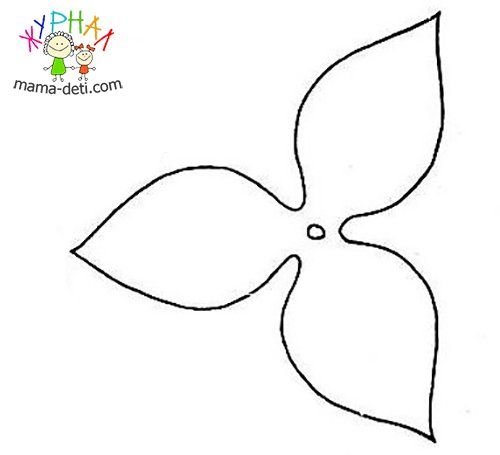 Лекало цветка