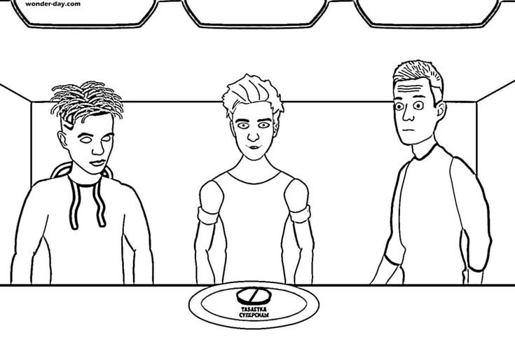 Раскраски Влад 4 блогер