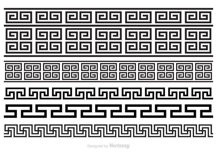 Греческий орнамент Меандр