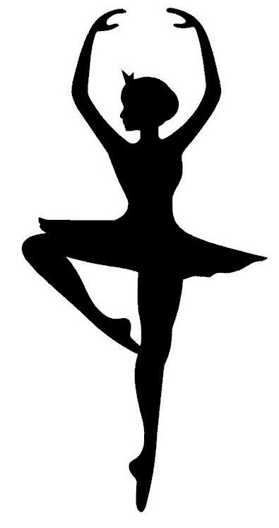 Балерины трафареты для вырезания