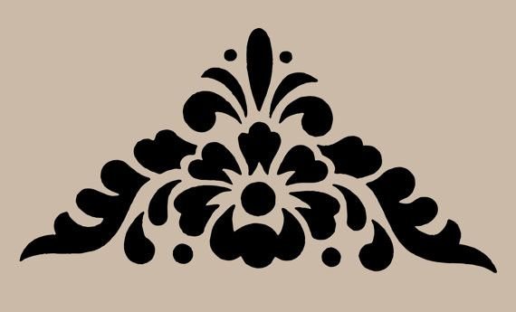 Трафареты узоры для декора