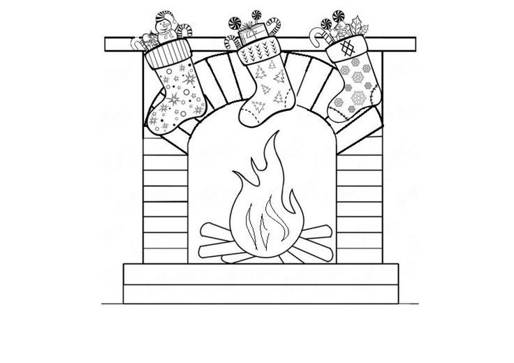 Вытынанка камин