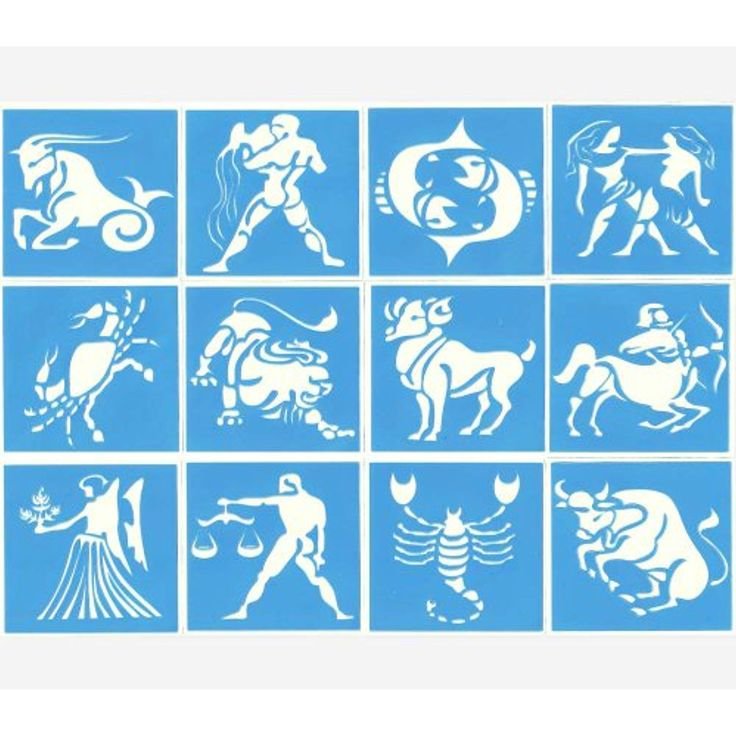 Знаки зодиака значки