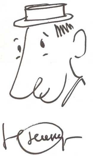 Юрий Никулин автограф