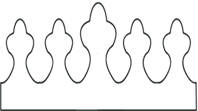 Макет короны