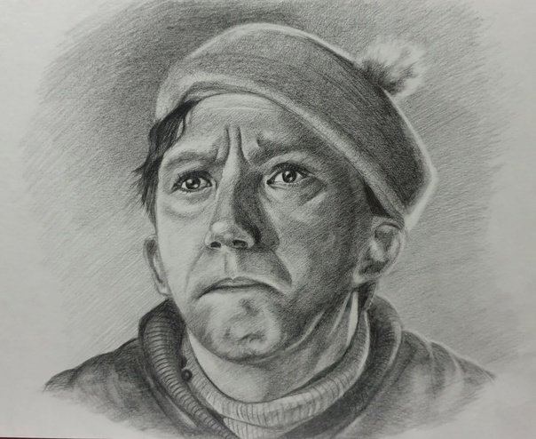 Портрет Юрия Никулина