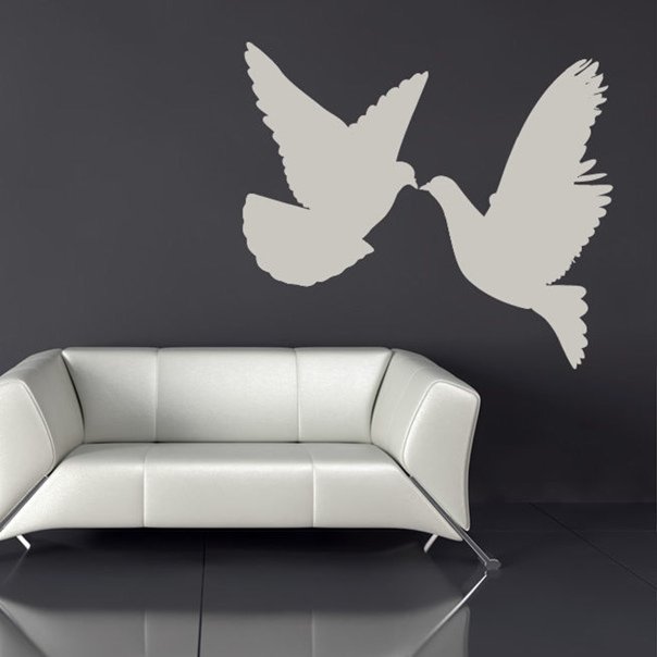 Стильная птичка