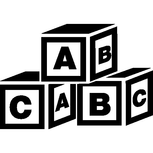 Черно белые кубики