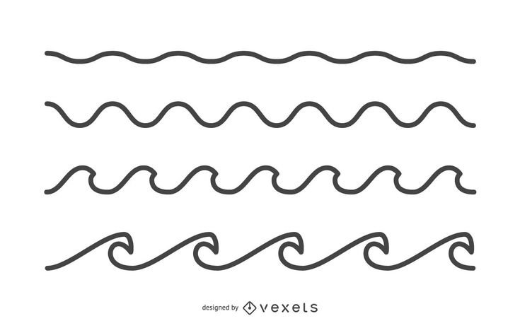 Орнамент волны