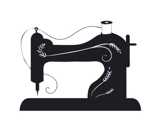 Швейная машинка силуэт