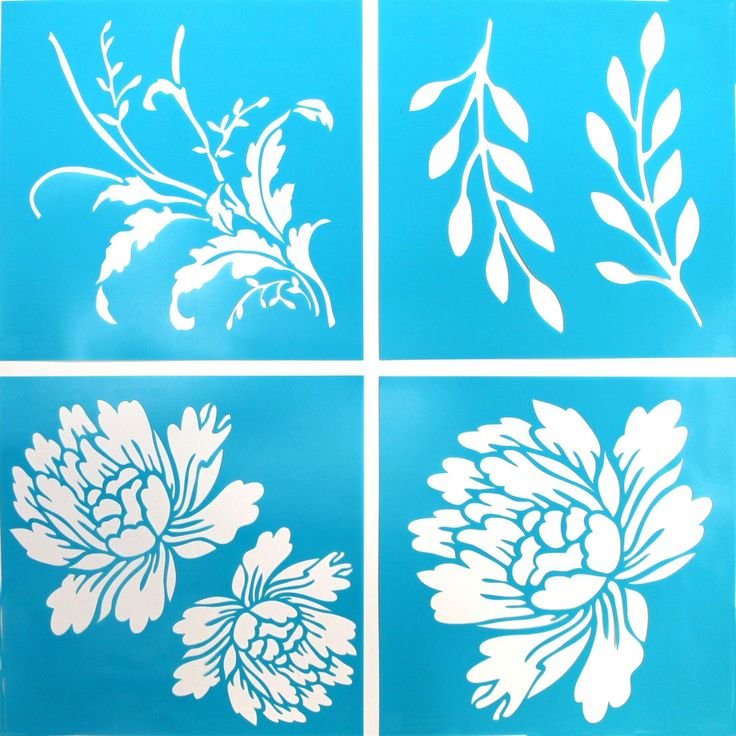 Трафареты для декора своими руками