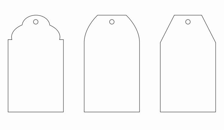 Бирка трафарет