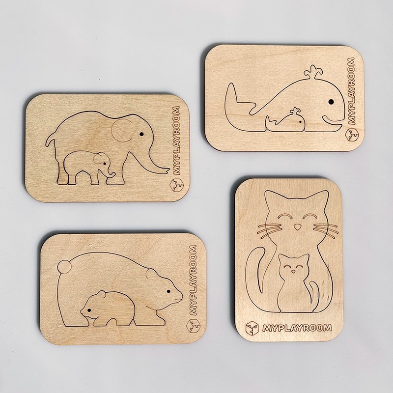 Деревянные трафареты для рисования