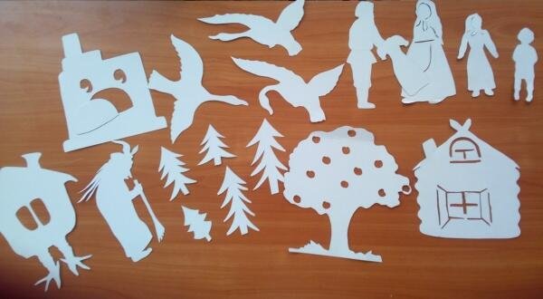 Теневой театр гуси лебеди