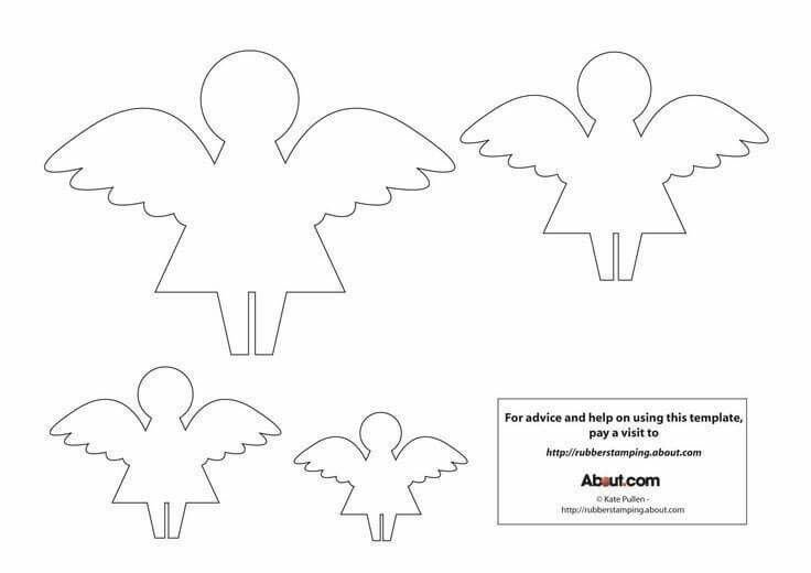 Поделка ангел из бумаги