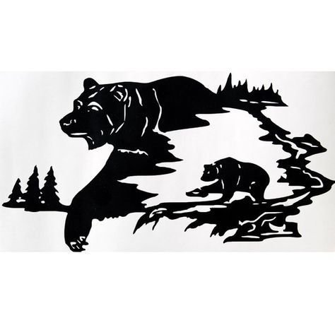 Медведь орнамент