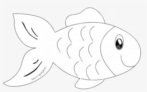 Рыбка для раскрашивания