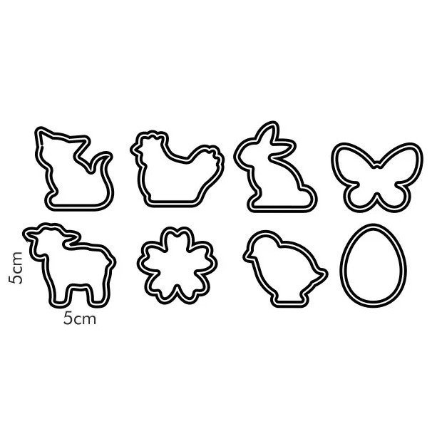 Формы для имбирного печенья