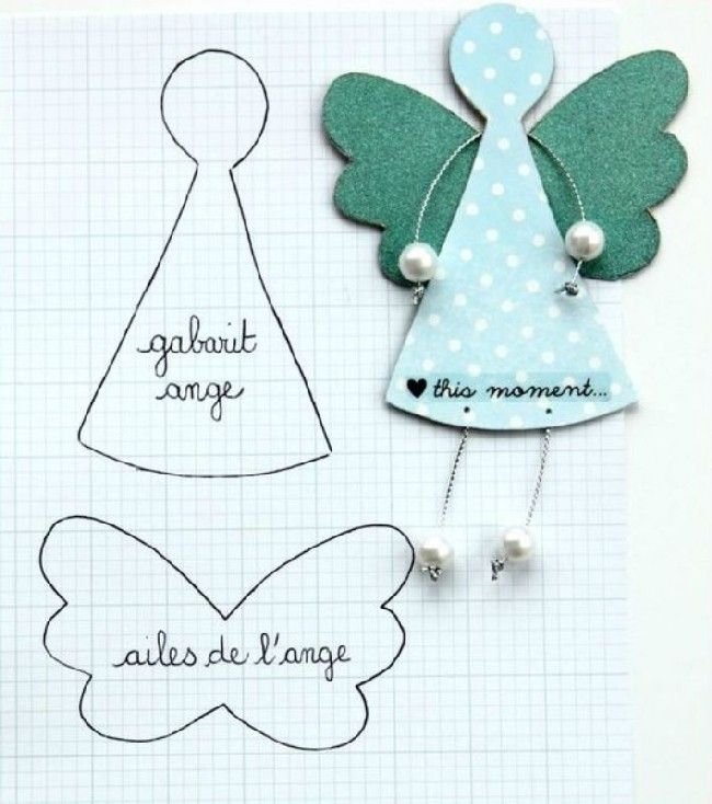 Ангелочек из фетра своими руками с выкройками