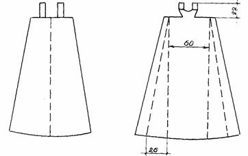 Выкройка народного сарафана для девочки