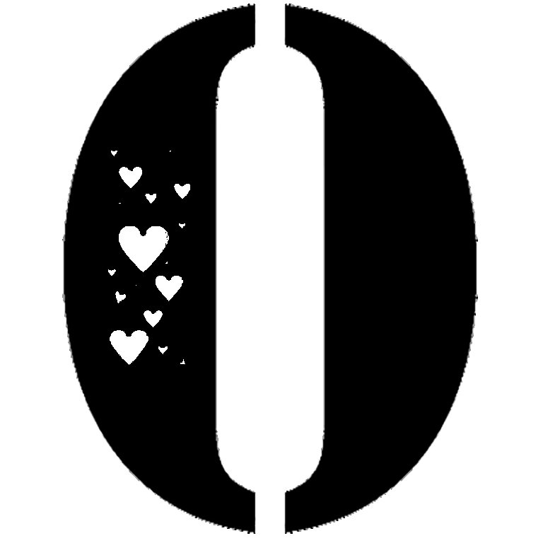 Цифры трафарет для вырезания