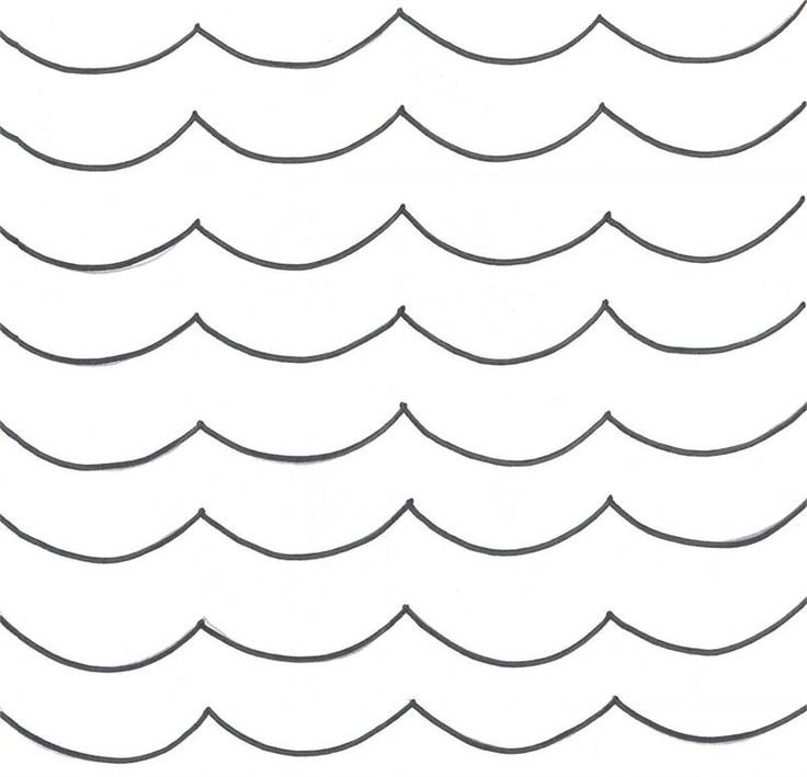 Шаблон волны