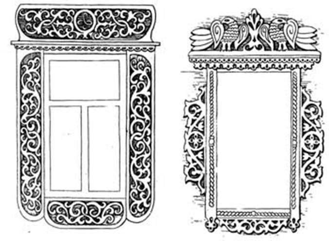 Ставни с орнаментом