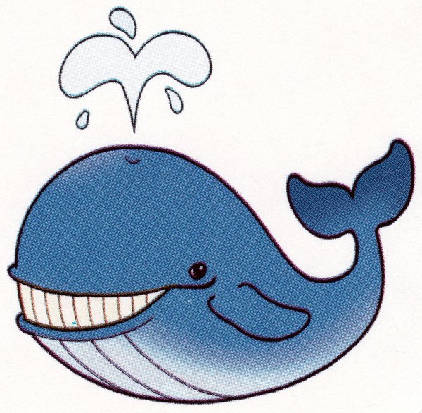 Кит рисунок