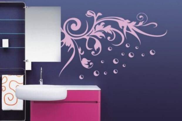 Трафарет для ванной