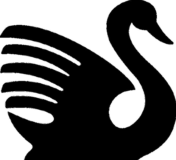 Трафарет птицы