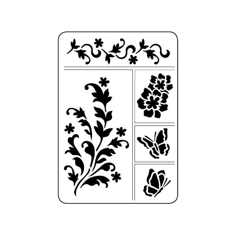 Трафарет для покраски мебели