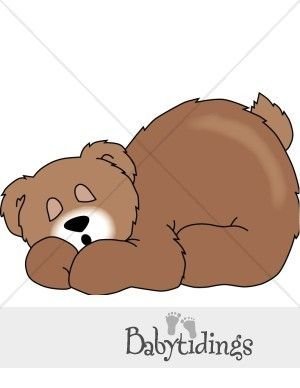 Медведь спит