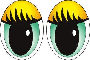 Глазки для солнышка