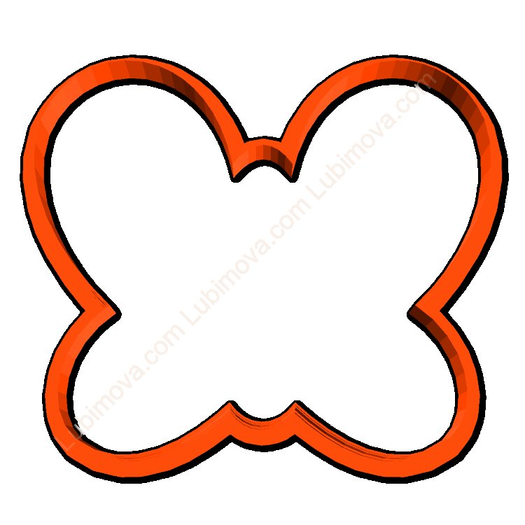 Форма для пряников бабочка