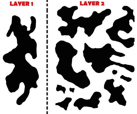 Трафарет камуфляжа для покраски