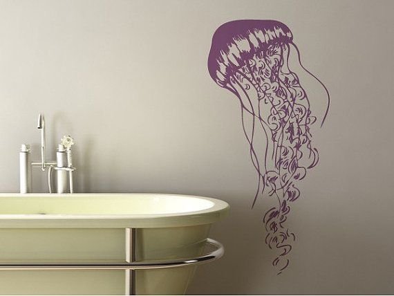 Трафарет в ванную