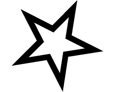 Звезда эскиз