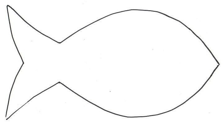 Шаблон рыбки