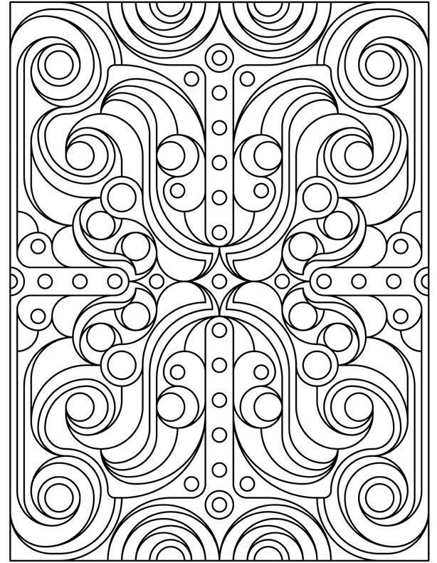 Узоры для раскрашивания
